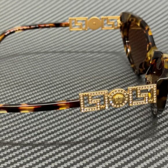 Versace Brown Gold Womens Sunglasses main image 5